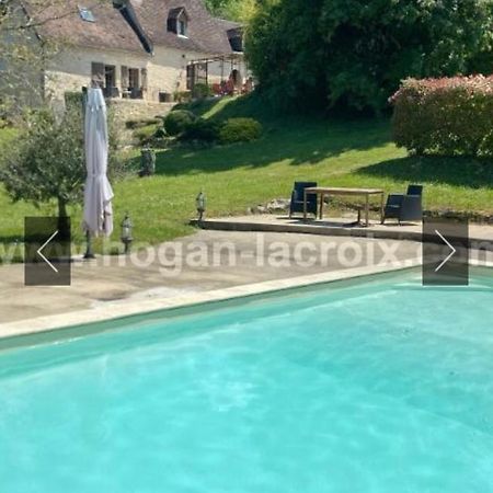 فيلا Domaine Du Bonheur En Pierre Avec Piscine, Proche Sarlat Carlux المظهر الخارجي الصورة