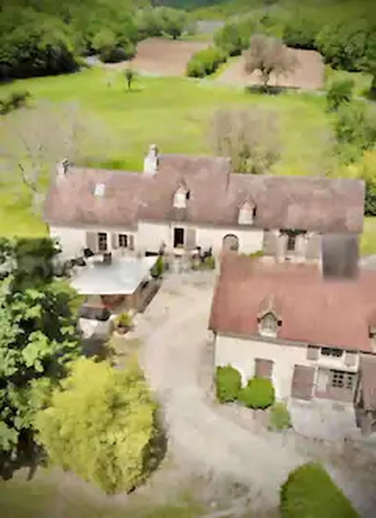 فيلا Domaine Du Bonheur En Pierre Avec Piscine, Proche Sarlat Carlux المظهر الخارجي الصورة